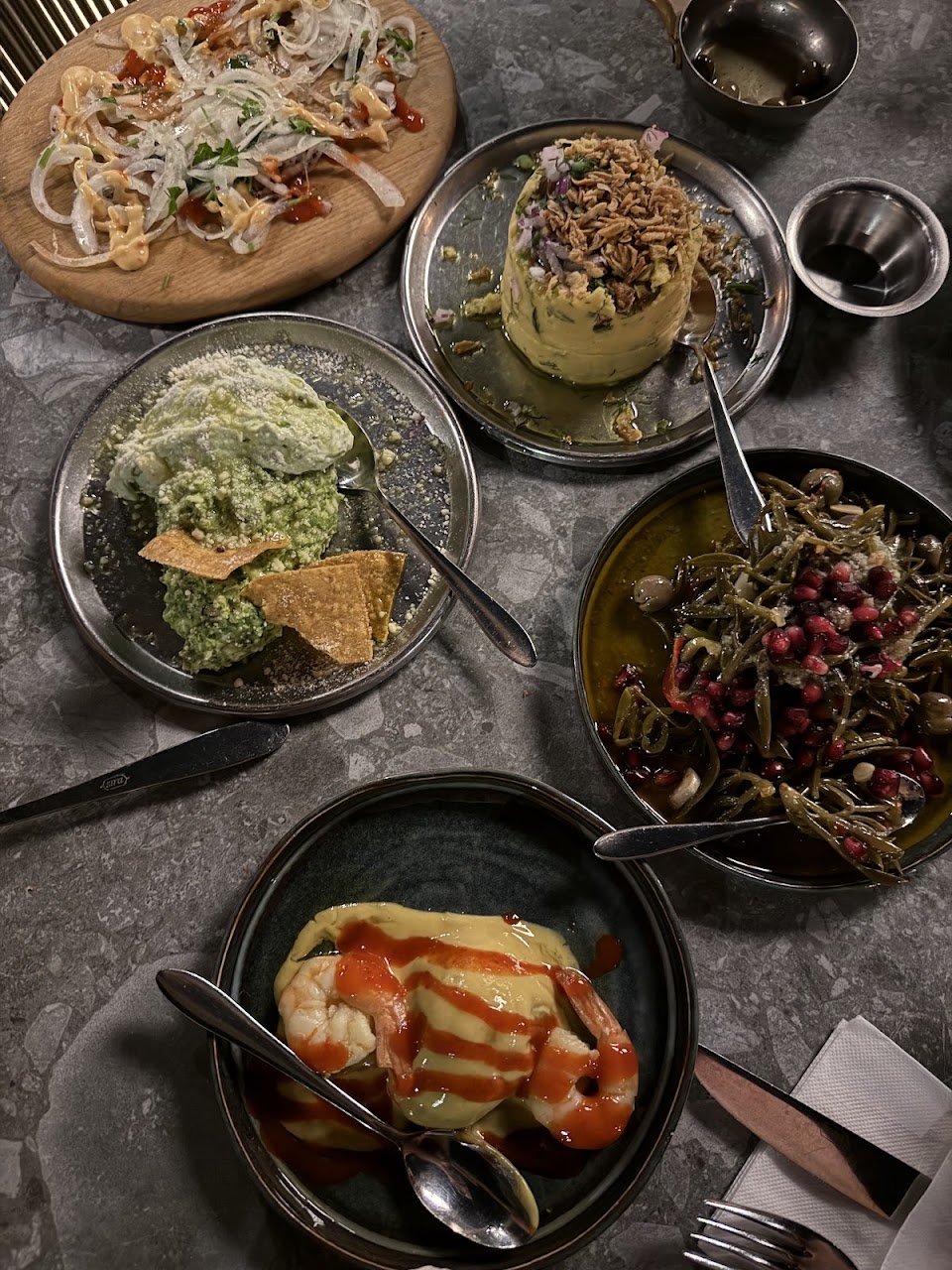 Meze sofrası